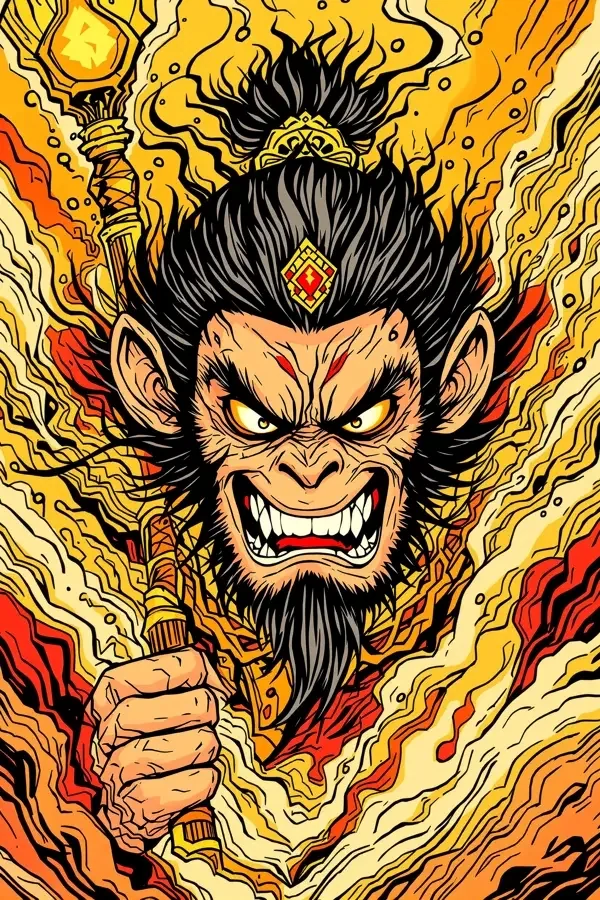 大闹天宫外传 漫画封面 大闹天宫外传 封面